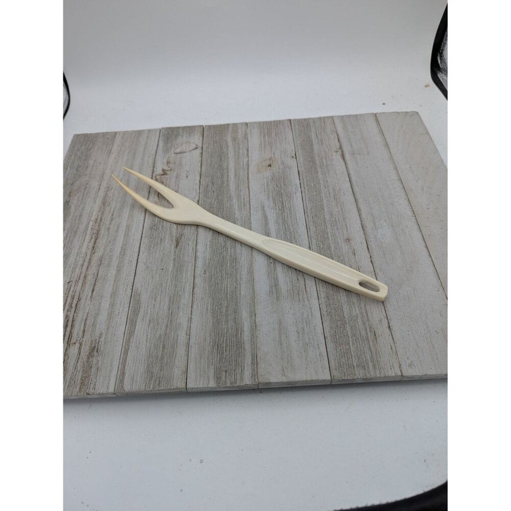 Foley Almond Nylon Plastic Meat Turning Fork 11"